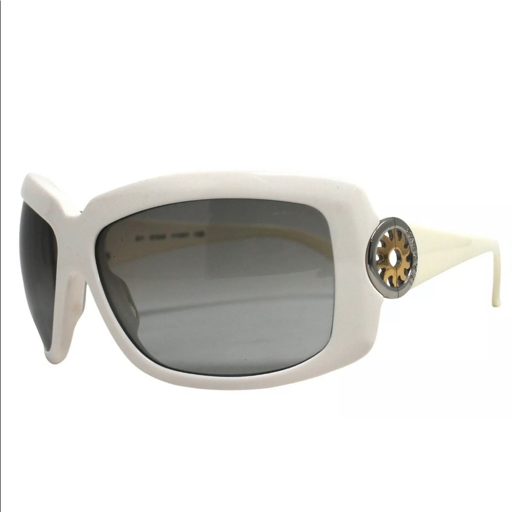 BVULGARI 8517 White Oversized Square Sunglasses